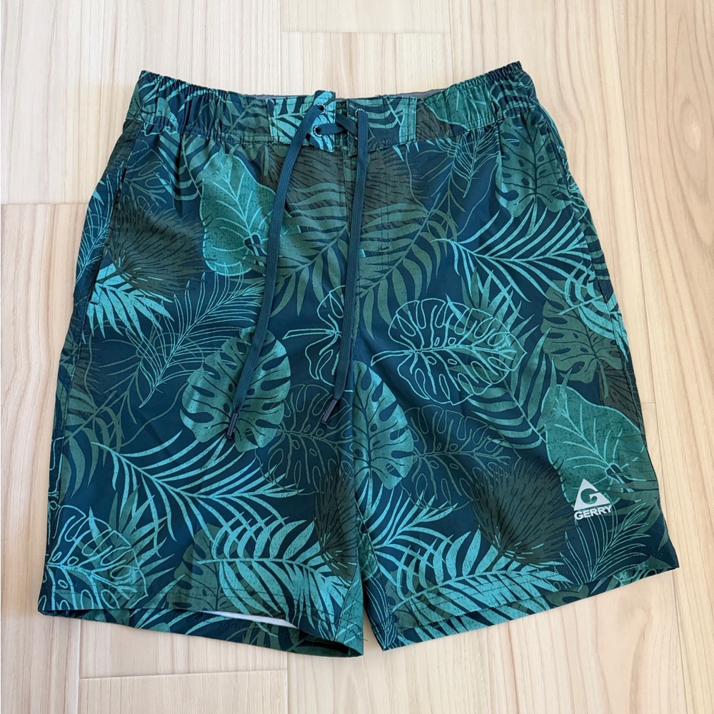 Gerber Tropical Leaf Men's Swim Shorts